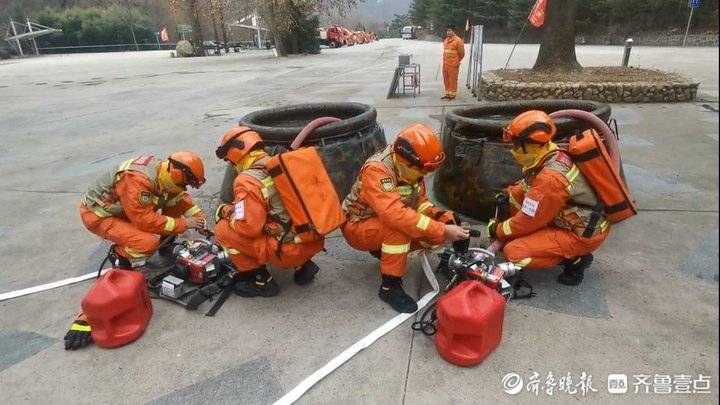 淄博市森林消防大队建设初见成效，全省森林消防专业队伍建设现场推进会召开图3
