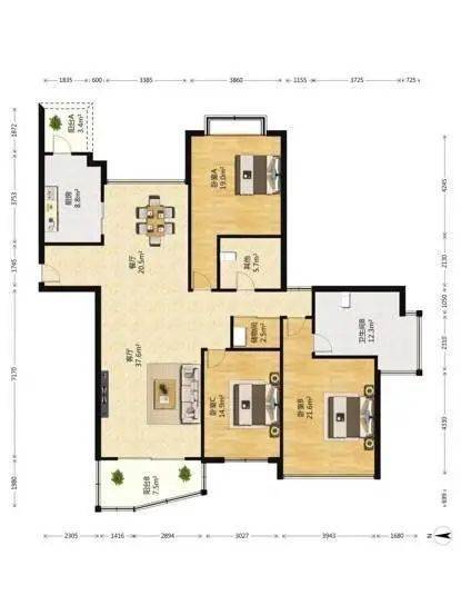 天工大教师公寓房型图_天工大教师公寓房型图_天工大教师公寓房型图