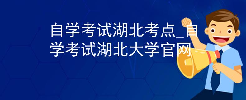 自学考试湖北考点_自学考试湖北大学官网